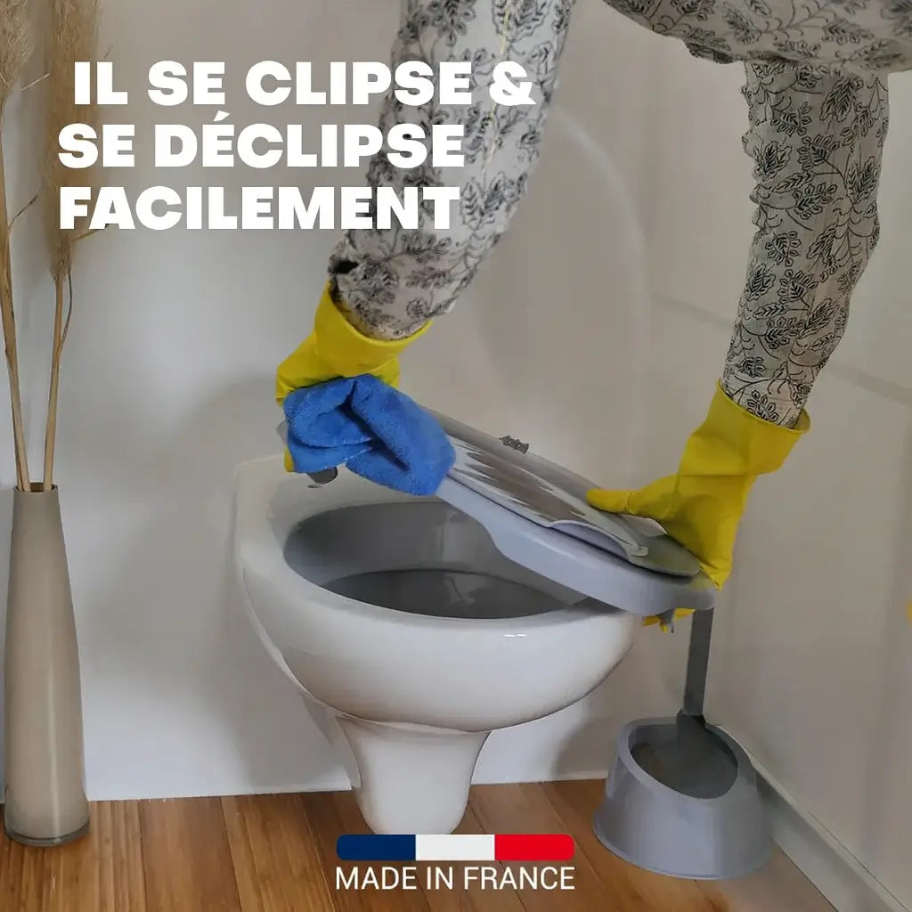Clipsado™ - Lunette + Abattant WC Clipsables