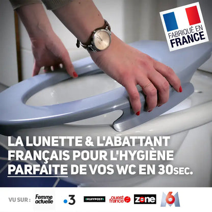 Clipsado™ - Lunette + Abattant WC Clipsables